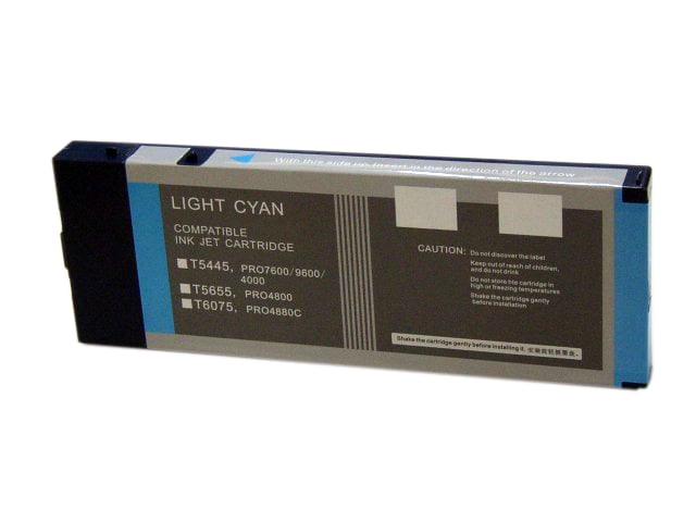 220ml Compatible Cartridge for EPSON Stylus Pro 4000, 7600, 9600 LIGHT CYAN (T5445)